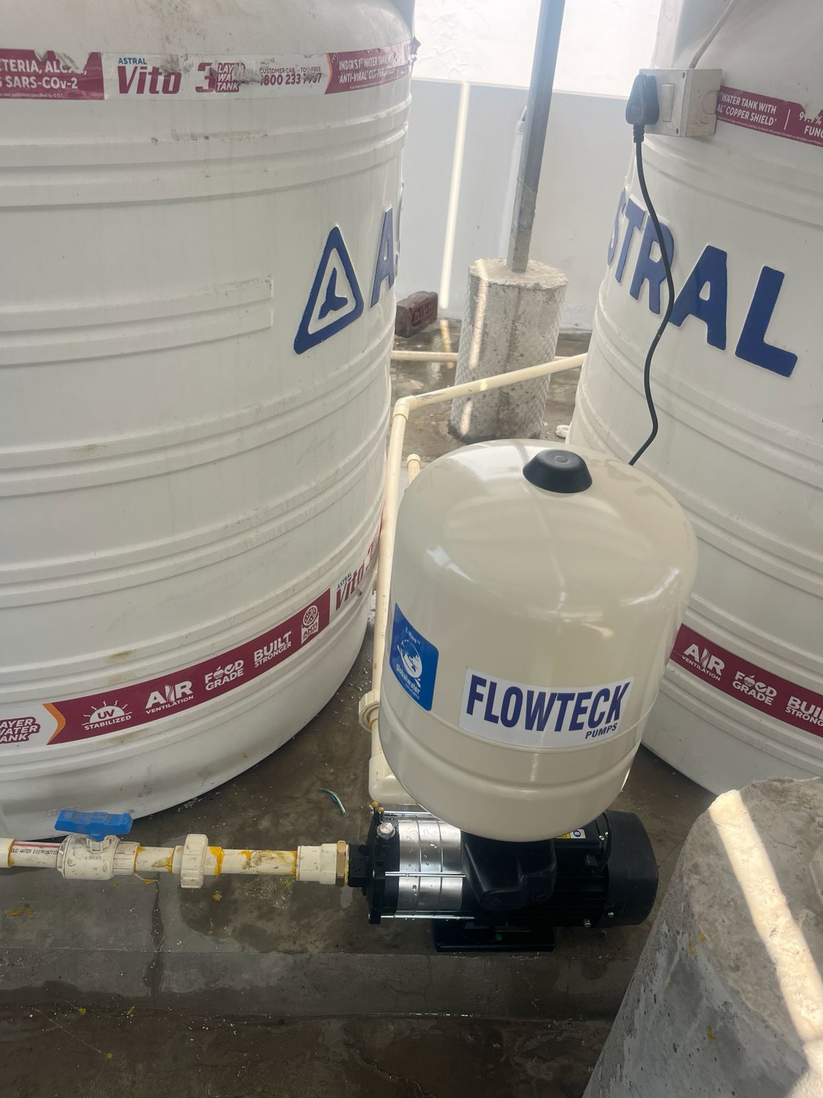 Astral Tank Installation